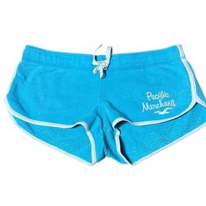 Hollister women’s small y2k terry stripe short shorts pacific merchants